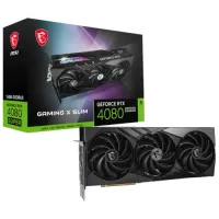 

                                    MSI GeForce RTX 4080 SUPER 16GB GAMING X SLIM GDDR6X Graphics Card